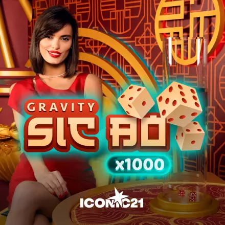 Gravity Sic Bo — gra na żywo w LuckyGem
