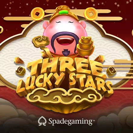 Automat Three Lucky Stars (Spadegaming) w LuckyGem